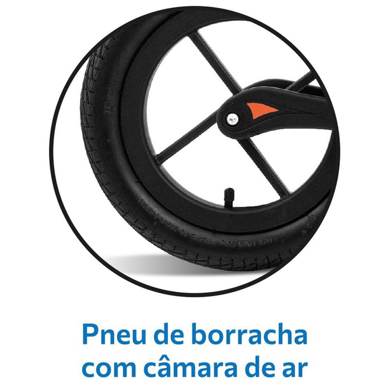 bicicleta de equilíbrio pro bandeirante preto