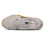 tênis de crossfit feminino n° 38 under armour tribase reps 2 se branco e laranja (mp)