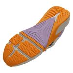 tênis de crossfit feminino n° 38 under armour tribase reps 2 se branco e laranja (mp)