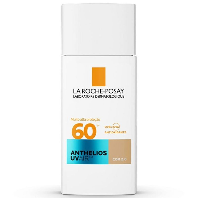 protetor solar facial la roche-posay anthelios uvair fps60 cor 2.0 45ml