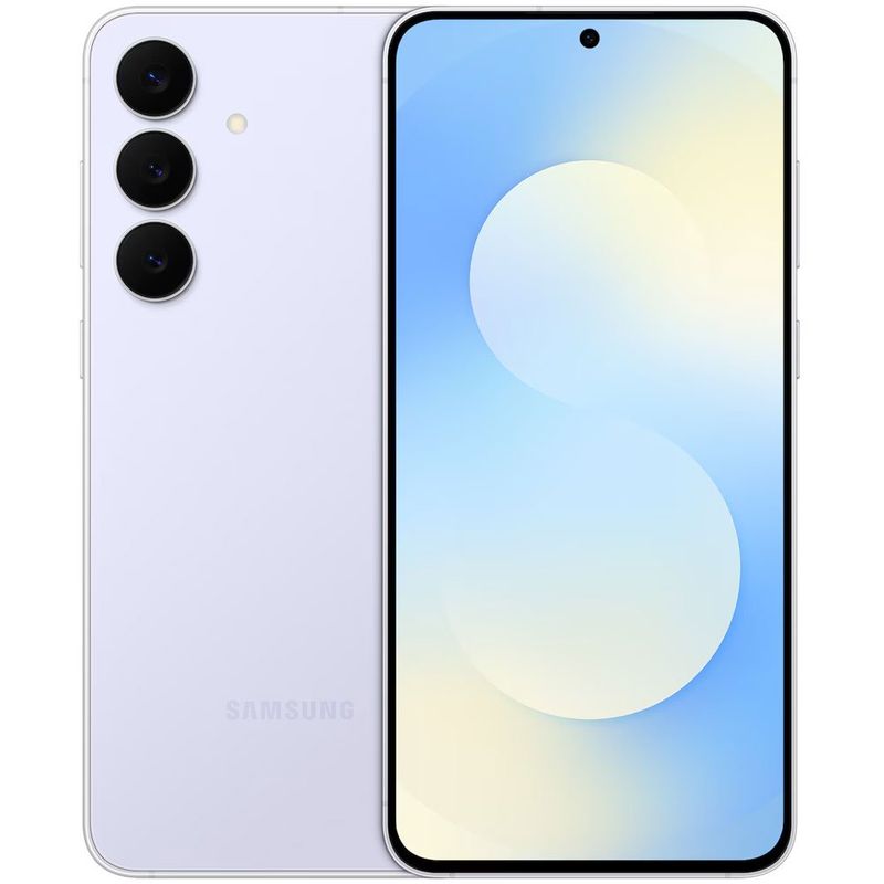 smartphone samsung s25 fe 256gb azul claro tela 6,7" câmera 50mp 8gb ram