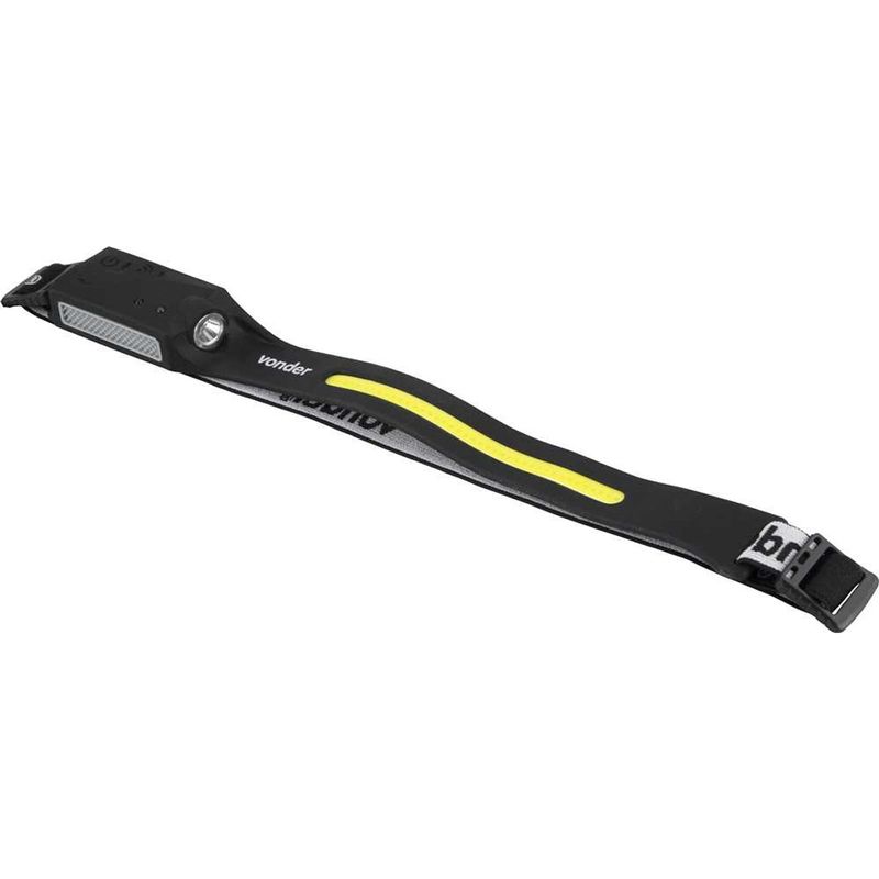 lanterna de cabeça vonder amarelo e preto lcv350