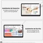 tablet samsung galaxy tabs11 256gb cinza tela 11" 12gb ram