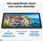 tablet samsung galaxy tabs11 256gb cinza tela 11" 12gb ram