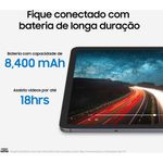 tablet samsung galaxy tabs11 256gb cinza tela 11" 12gb ram