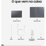 tablet samsung galaxy tabs11 256gb cinza tela 11" 12gb ram