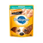 sachê para cães pedigree adulto raça pequena frango 100g