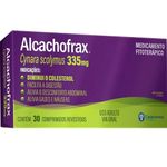 alcachofrax 335mg 30 comprimidos catarinense