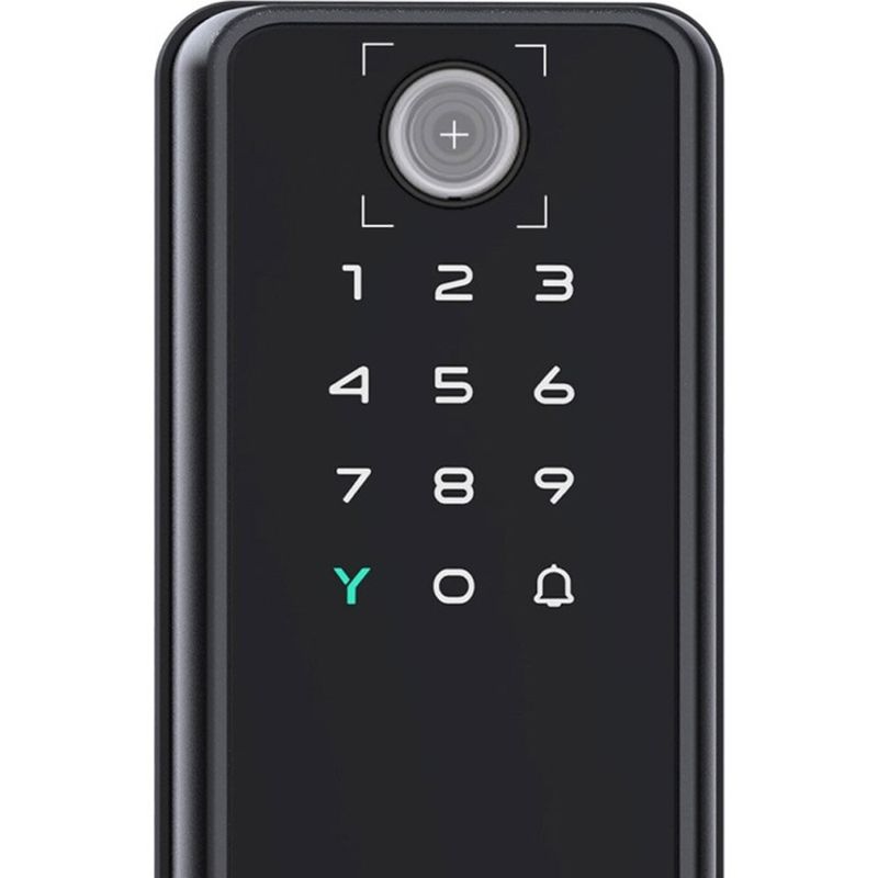 fechadura digital de embutir com câmera elsys esf-de5100i