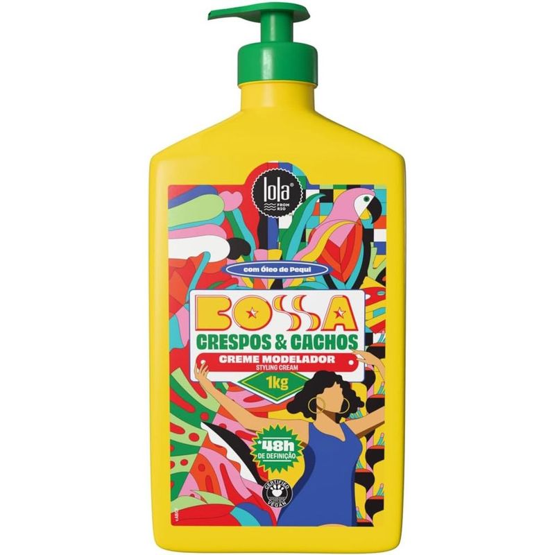 creme modelador capilar lola from rio bossa crespos & cachos 1kg