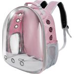 mochila para pet transporte geerduo rosa a-bi