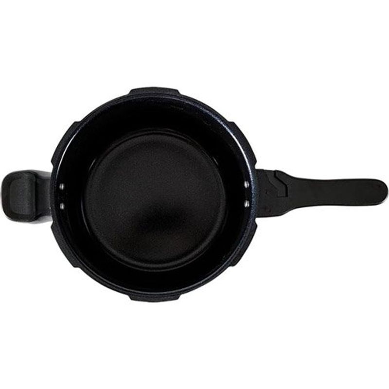 penela de pressão brinox 4,2 litros com indução cerâmica preto fosco 4954/100