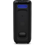 caixa de som philips party speaker 1500w (bass + karaokê)