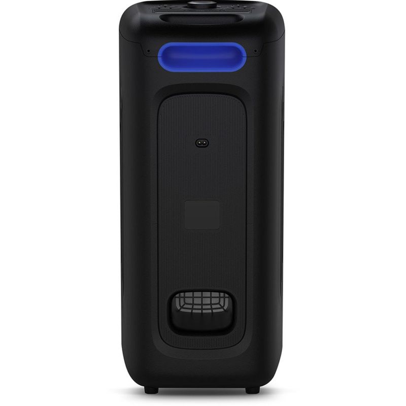 caixa de som philips party speaker 1500w (bass + karaokê)