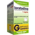 loratadina 1mg/ml xarope 100ml medquímica