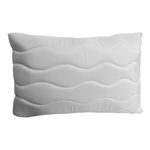 travesseiro pelmex 12x60x40cm espuma em flocos (mp)