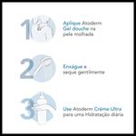 gel de banho antiressecamento bioderma atoderm gel douche 200ml