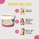 gelatina modeladora capilar lola from rio bossa crespos & cachos 500g