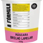 máscara capilar lola from rio brilho lamenar a fórmula 450g