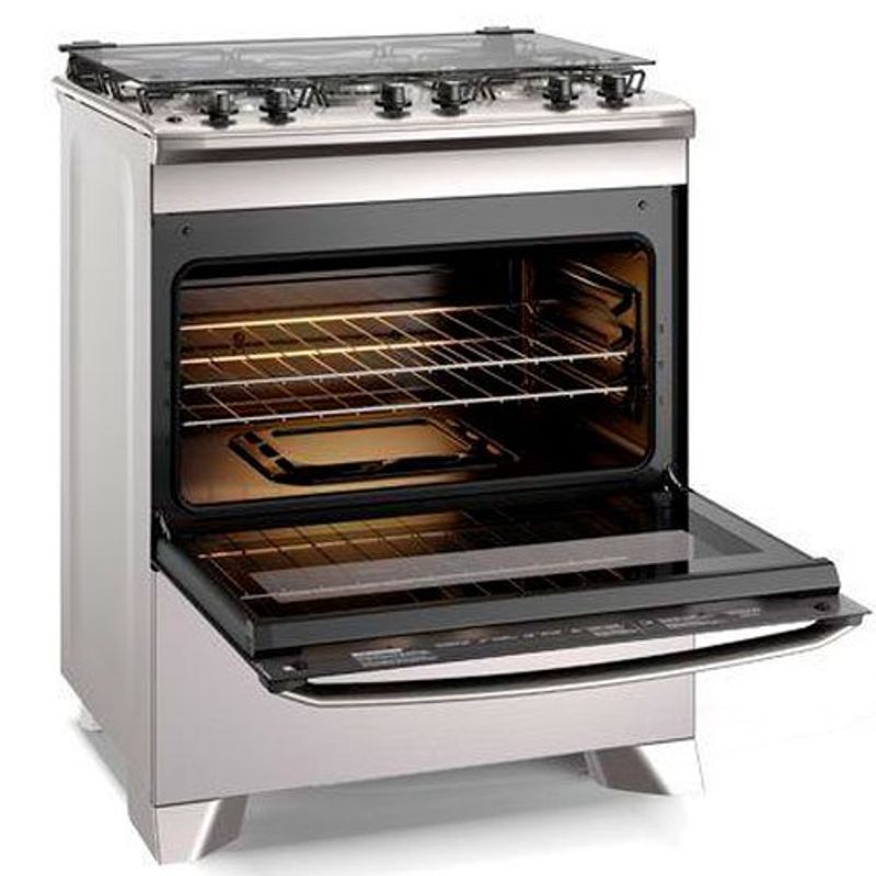 fogão 5 bocas electrolux mesa inox fe5ig
