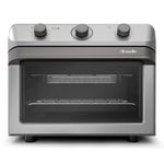 fritadeira elétrica sem óleo mueller fryer air forno 35 litros prata mfb35g