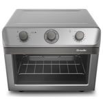 fritadeira elétrica sem óleo mueller fryer air forno 35 litros prata mfb35g