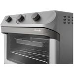 fritadeira elétrica sem óleo mueller fryer air forno 35 litros prata mfb35g