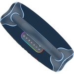 caixa de som bluetooth polyvox boombox xb-2 140w azul