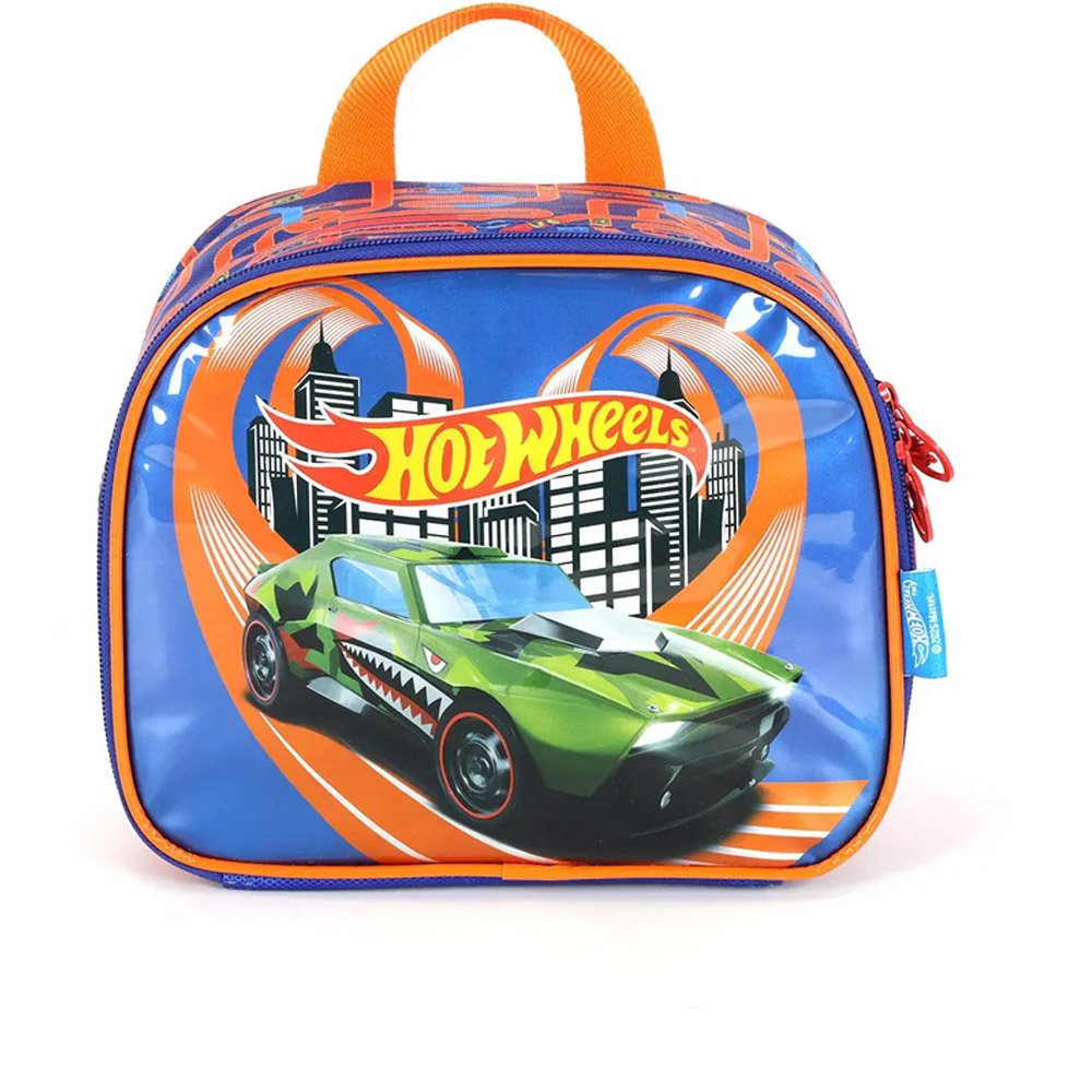 Lancheira Hot Wheels Luxcel Azul | Bemol