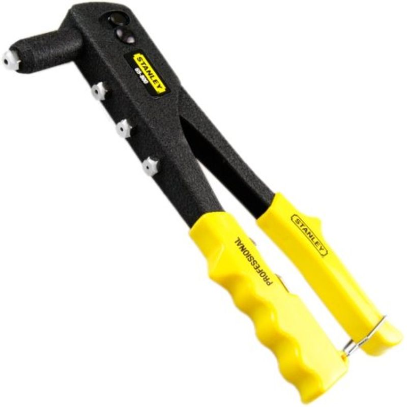 rebitador com cabeça orientável stanley amarelo 69-800