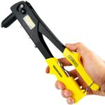 rebitador com cabeça orientável stanley amarelo 69-800