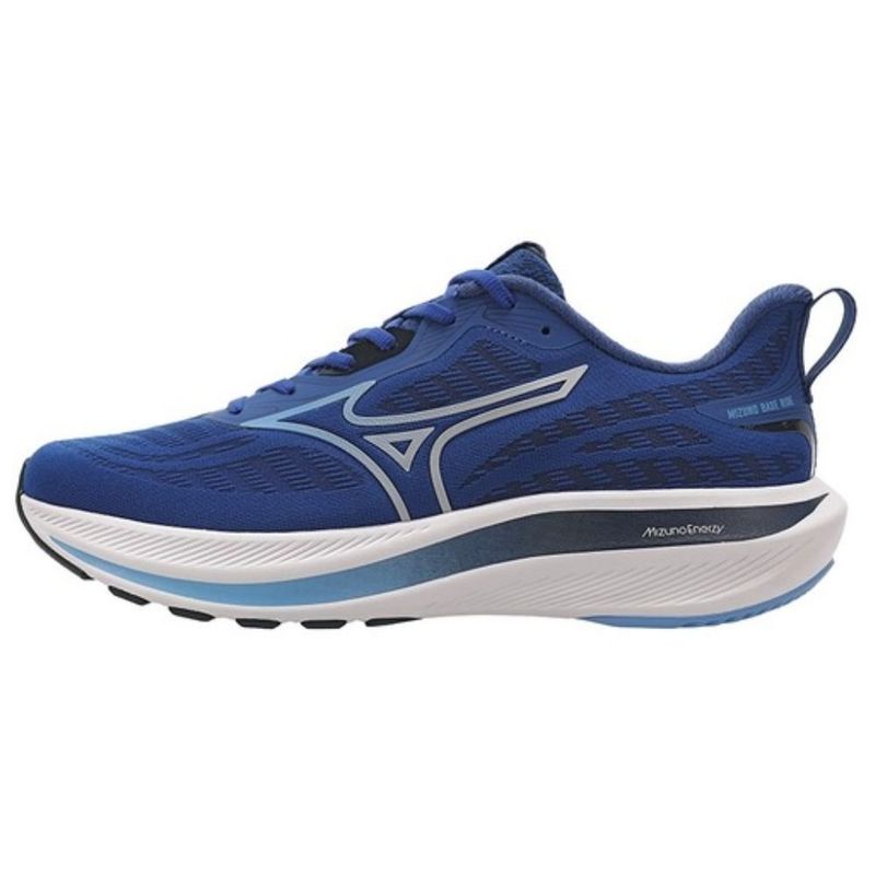 tênis de corrida masculino n° 42 mizuno base ride azul (mp)