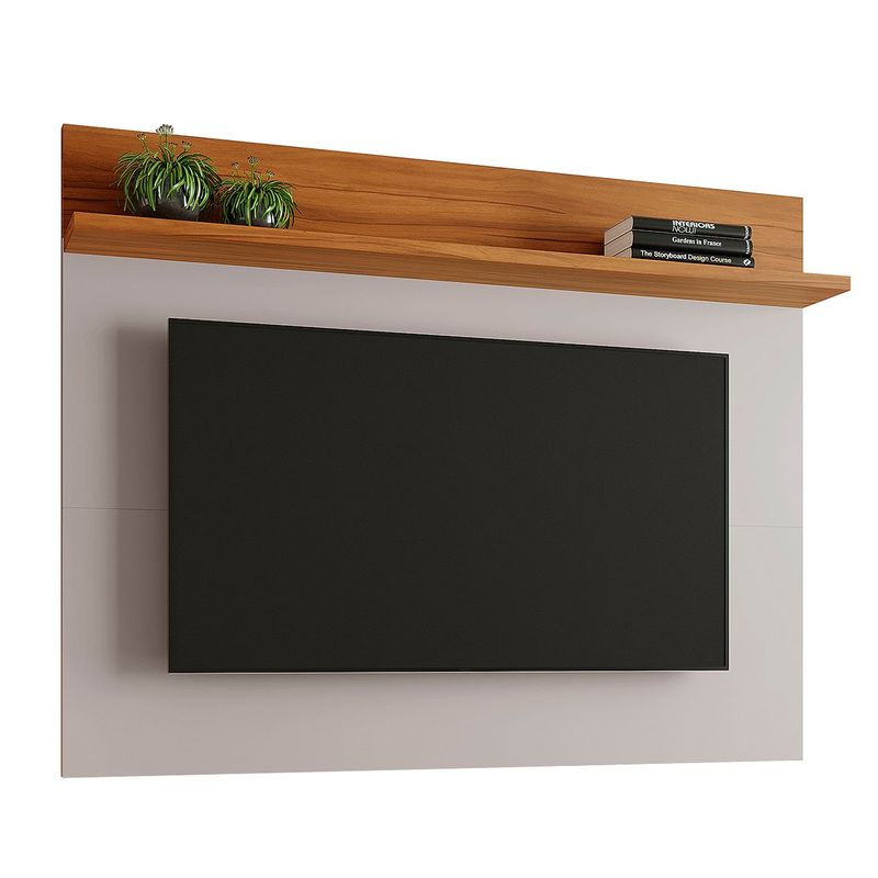 painel para tv até 50" notável freijó e off white nt1185