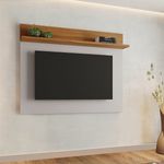 painel para tv até 50" notável freijó e off white nt1185