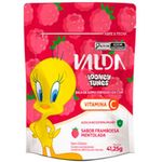 pastilhas valda vitamina c sabor framboesa mentolada 41,2g