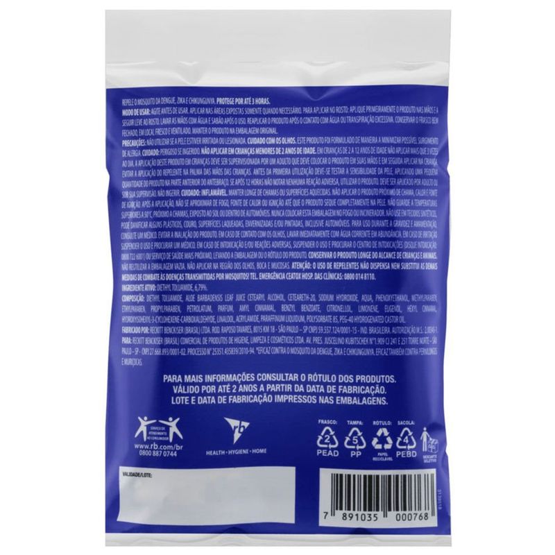 loção repelente repelex fragrância suave 2 unidades 100ml cada