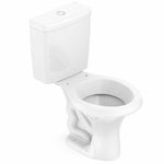 kit vaso sanitário com caixa acoplada parati 6l logasa branco (mp)