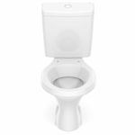kit vaso sanitário com caixa acoplada parati 6l logasa branco (mp)