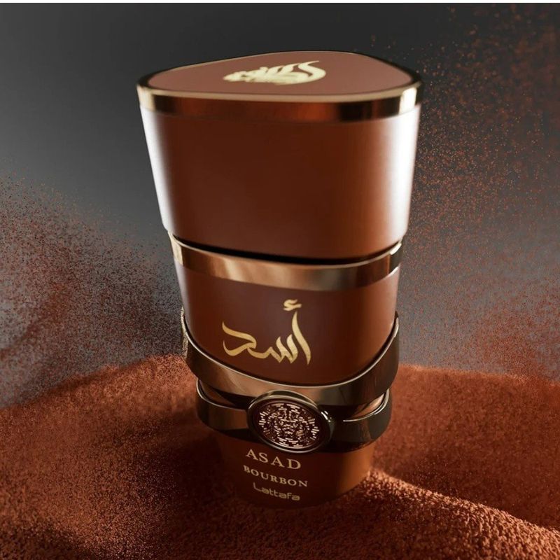 perfume árabe asad bourbon 100ml (mp)