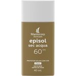 protetor solar facial mantecorp episol sec acqua fps60 cor claro 40ml