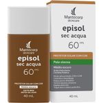 protetor solar facial mantecorp episol sec acqua fps60 cor médio escuro 40ml