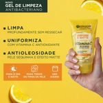 gel de limpeza facial garnier antibacteriano vitamina c 150g