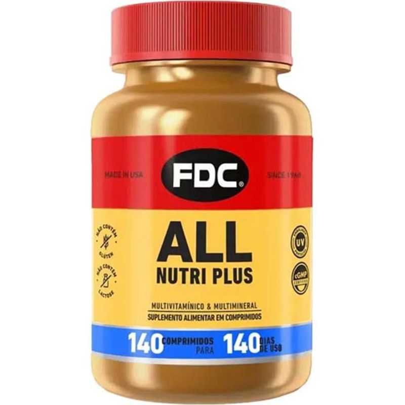 all nutri plus 140 comprimidos suplemento alimentar fdc