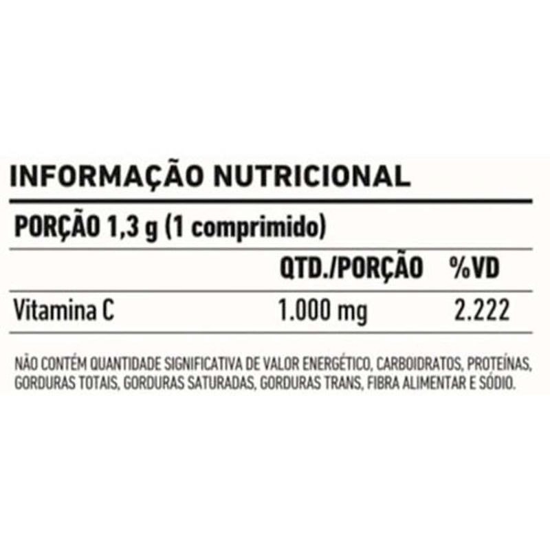 vitamina c 1.000mg 180 comprimidos film coated suplemento alimentar fdc
