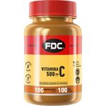 vitamina c 500mg 100 comprimidos film coated suplemento alimentar fdc