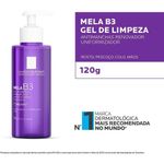 gel de limpeza facial la roche-posay mela b3 antimanchas uniformizador e renovador 120g