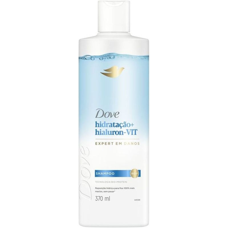 shampoo dove hidratação + hialuron-vit 370ml