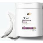 máscara de tratamento e finalização 2 em 1 dove cachos ativos + biotina 500g