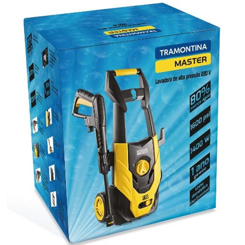 lavadora de alta pressão 1400w amarelo 127v 42550/012