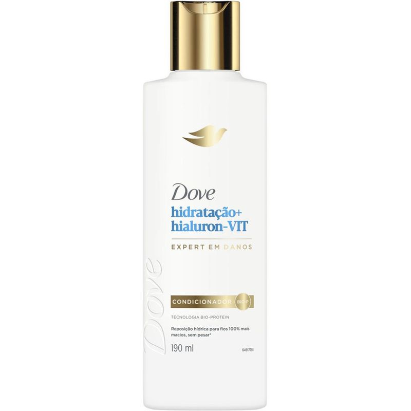 condicionador dove hidratação + hialuron-vit 190ml